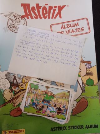  Cromos Astérix