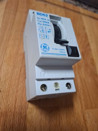 Interruptor Diferencial BD62 - 40A
