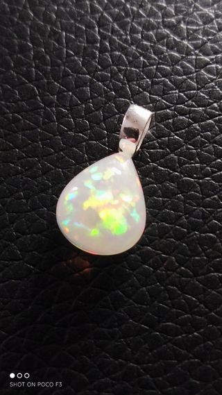 Colgante ópalo Etíope en plata 925