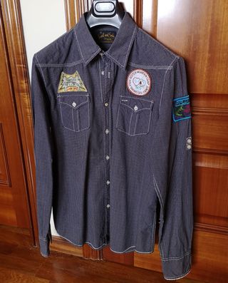 Camisa Scotch&Soda cuadros azul