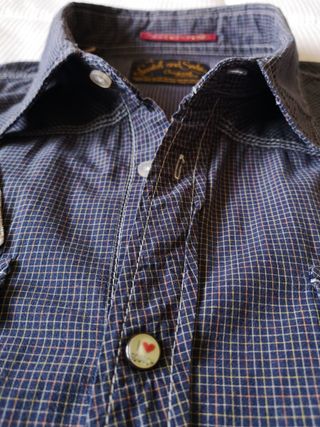 Camisa Scotch&Soda cuadros azul