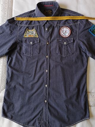 Camisa Scotch&Soda cuadros azul