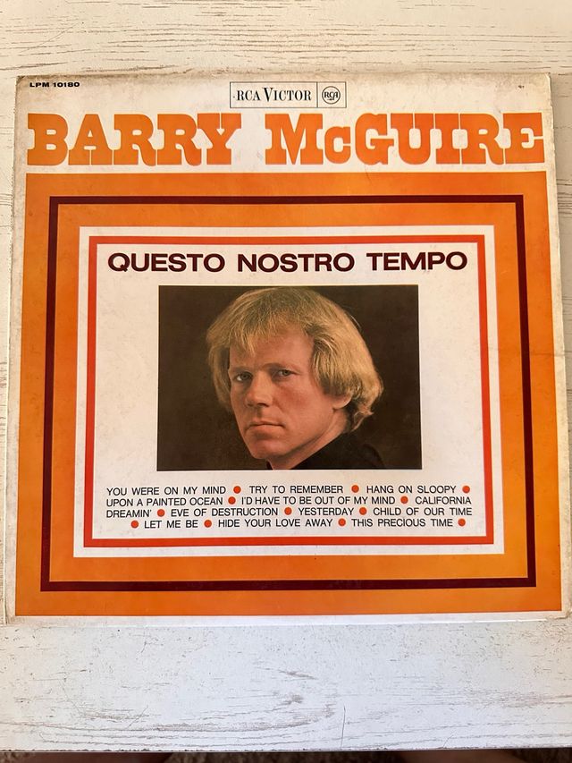 Vinilo Barry McGuire - Questo Nostro Tempo