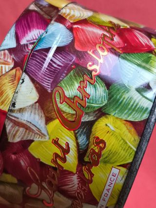 CAJA LATA DE METAL BERLINGOTS CARAMELOS FRANCIA 