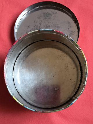CAJA LATA DE METAL BERLINGOTS CARAMELOS FRANCIA 