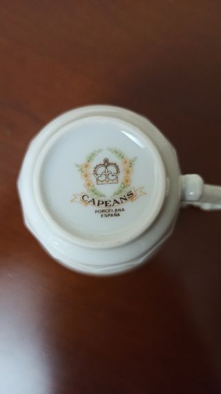 Juego café porcelana Capeans - Rosa