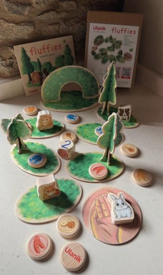 Juego de mesa Ulanik flufflies Montessori