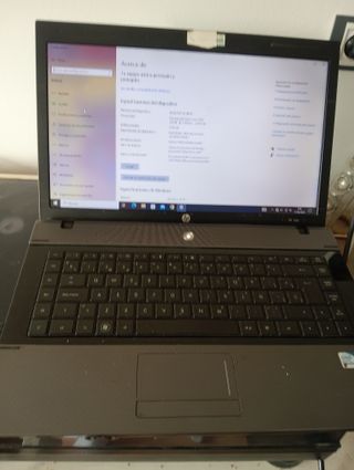 Portátil HP Pentium Dual-Core  no  tiene  bateria