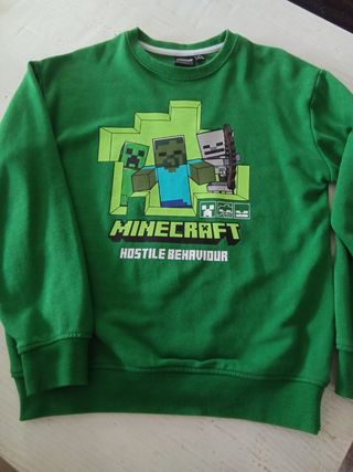Felpa Minecraft Bambino 10-11 Anni