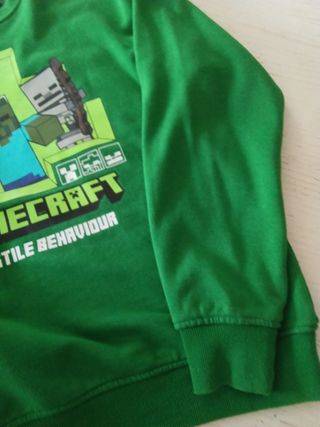 Felpa Minecraft Bambino 10-11 Anni