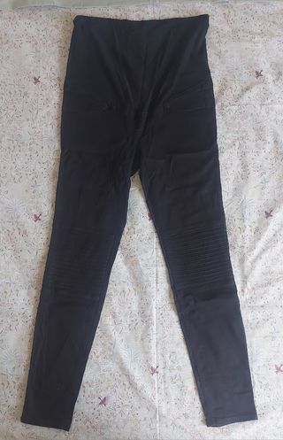 Vaqueros de premamá negros