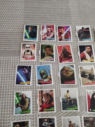 Cromos Star Wars: 30 unidades