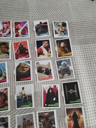 Cromos Star Wars: 30 unidades