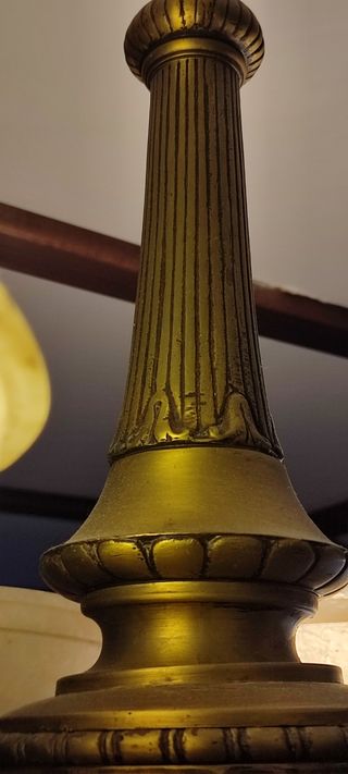 Lampara Bronce Antigua