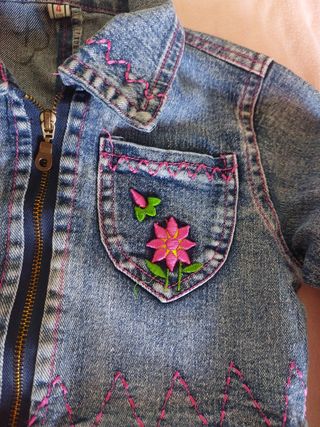 Giubbotto Jeans bimba 4 anni