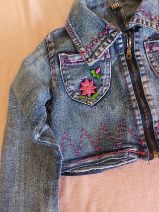 Giubbotto Jeans bimba 4 anni