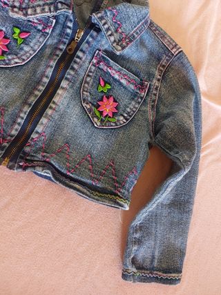 Giubbotto Jeans bimba 4 anni