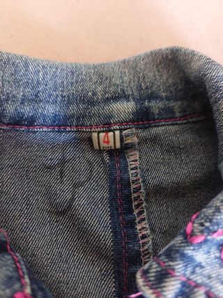 Giubbotto Jeans bimba 4 anni