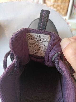 Zapatillas Columbia montaña mujer