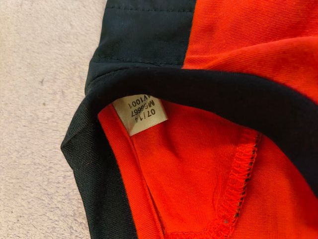 Camiseta Adidas vintage naranja