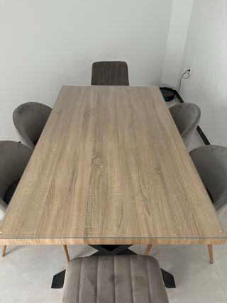 Mesa + 6 sillas comedor