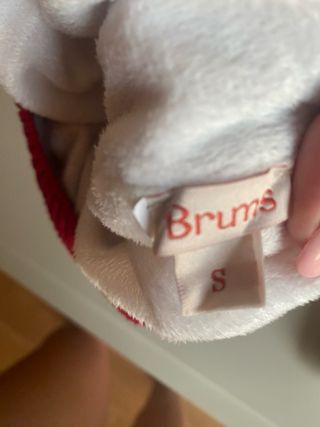 Basco rosso bimba 1-2 anni