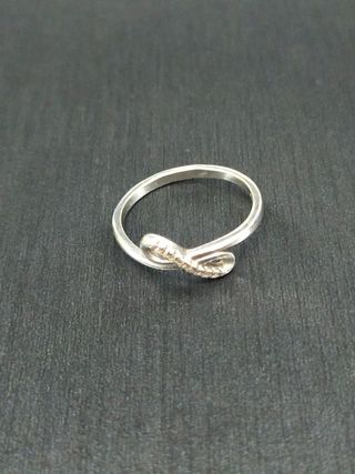 Anillo plata con cristales Swarovski