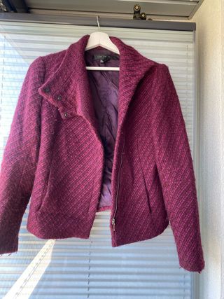 Chaqueta Zara Púrpura