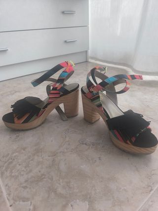 Zapatos Diivina Providencia multicolor