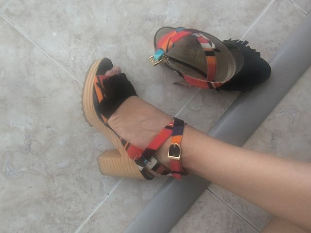 Calçado multicolor Divina Providencia