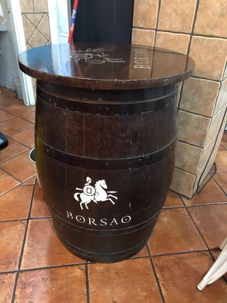 Mesa barril Borsao
