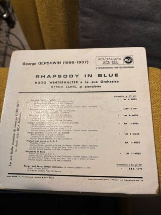 Rhapsody in Blue - LP 45 giri