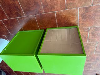 Cajoneras verdes - 2 uds