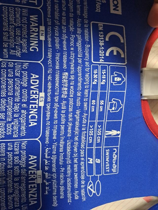 Chaleco Salvavidas Infantil Nabaiji