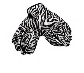 Guantes moto mujer cebra