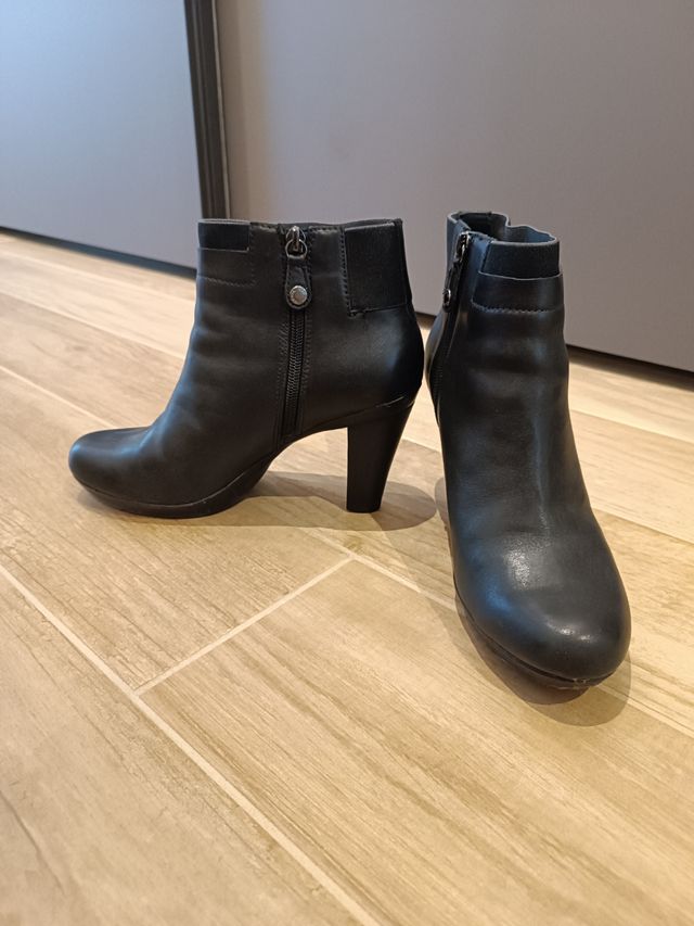 Stivaletti donna neri - tacco medio