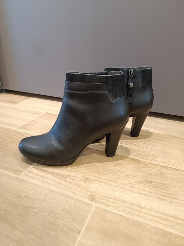 Stivaletti donna neri - tacco medio