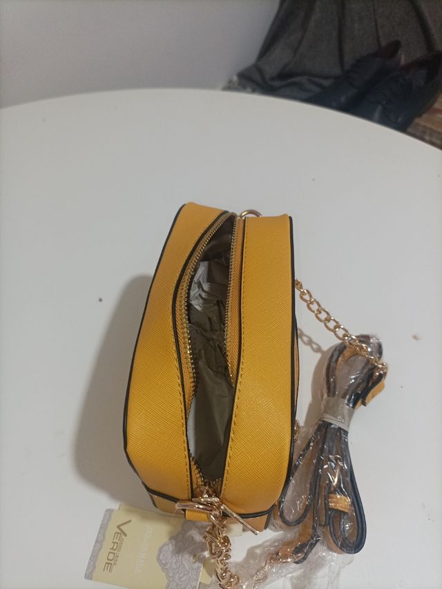 Bolso bandolera amarillo