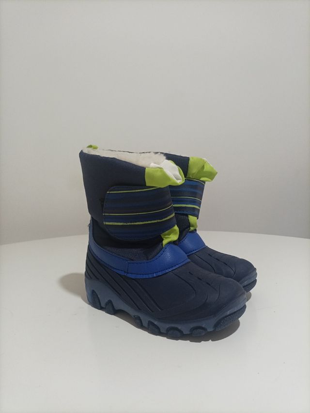 Botas nieve niño - azules y verdes
Talla 29