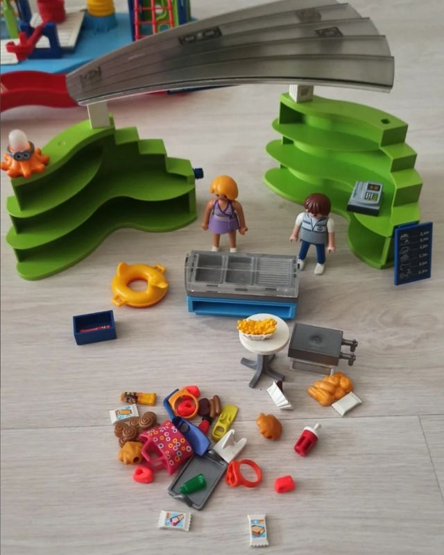 Playmobil puesto comida