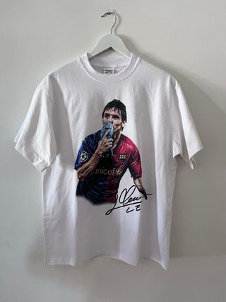 Camiseta Messi Estampado (Streetwear) 
