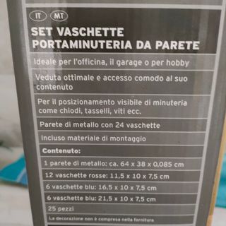 Powerfix Profi Set Vaschette 25pz