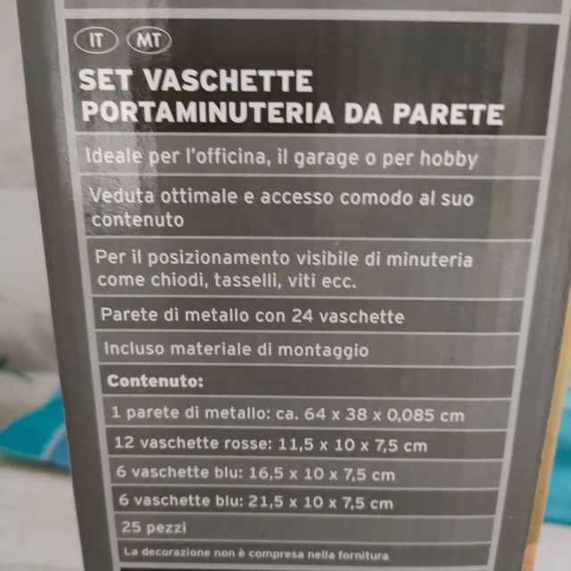 Powerfix Profi Set Vaschette 25pz