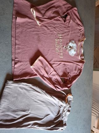 Pigiama lungo cotone 2 pezzi Yamamay donna XL