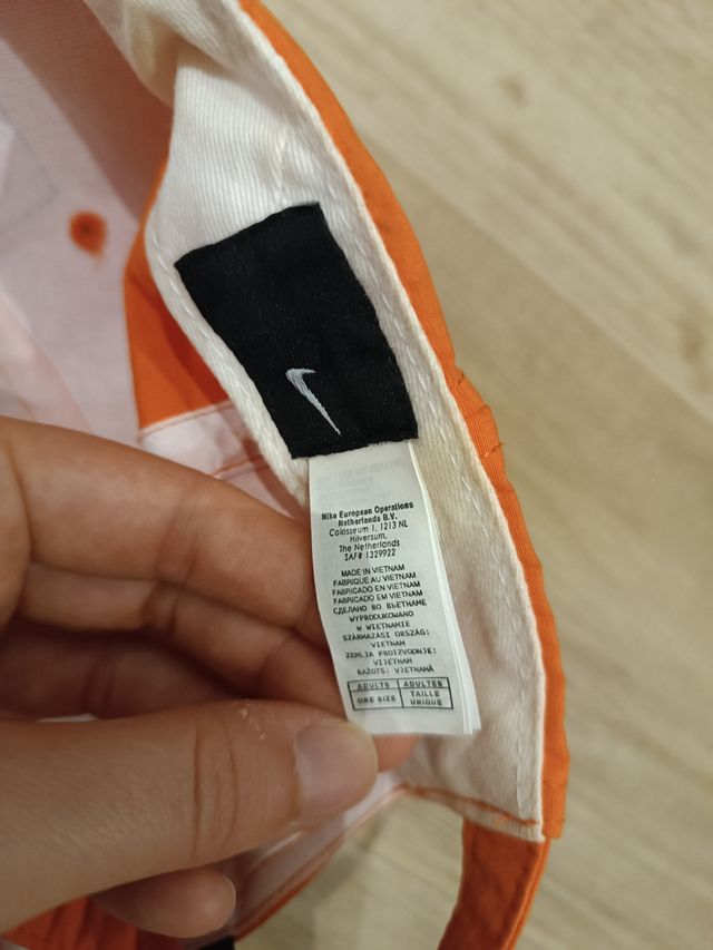 Cappello Nike Arancione KNVB