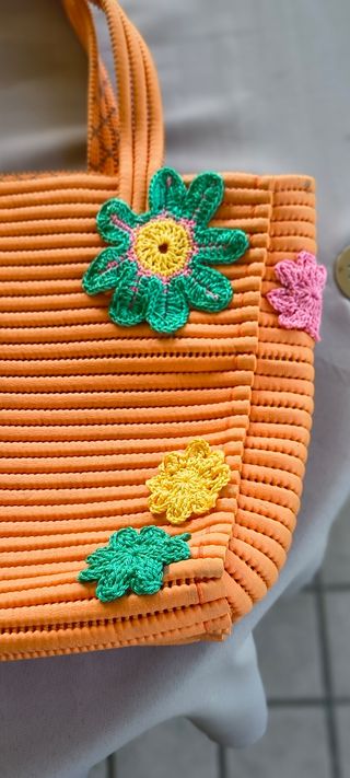 Borsa estiva arancione