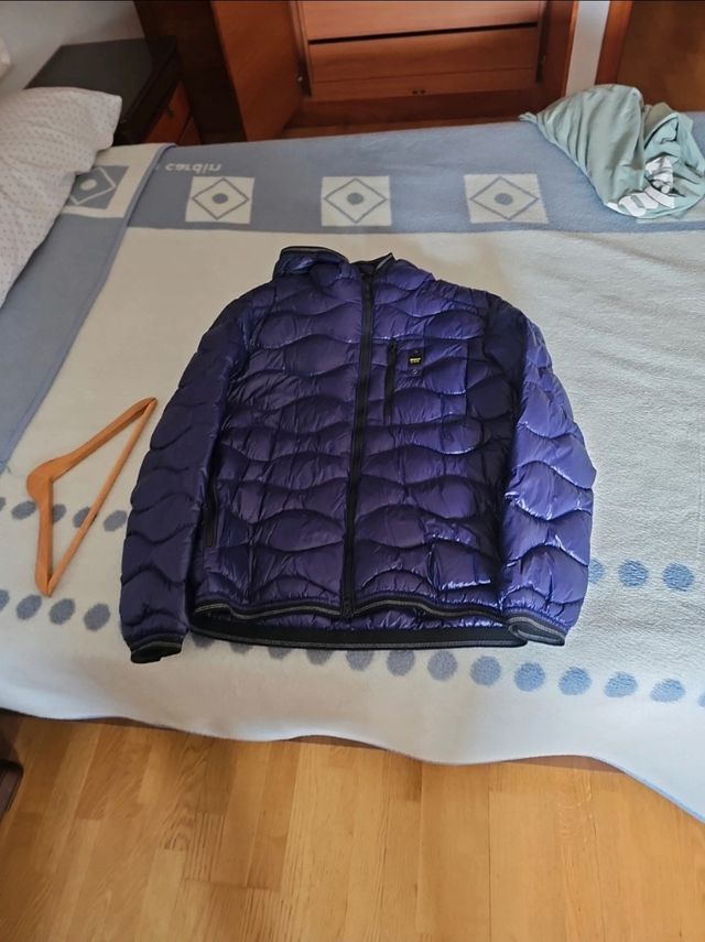 Chaqueta Blauer XL - Pluma morado