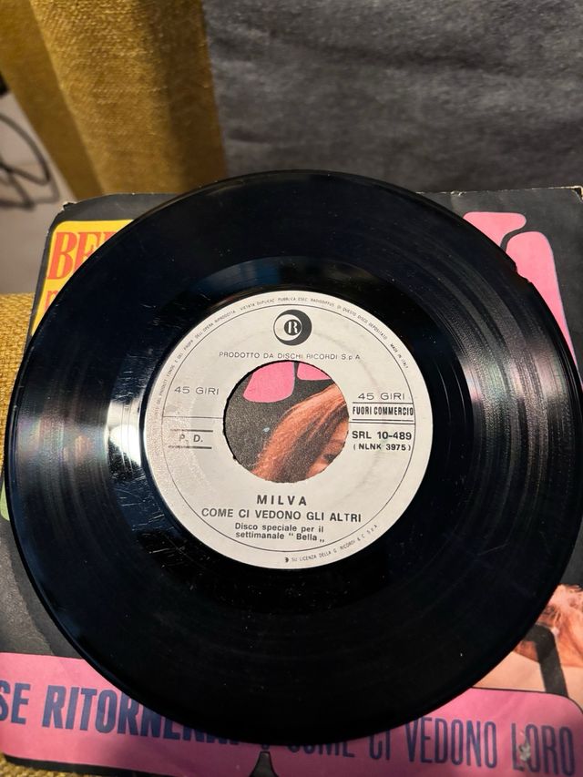 raro 45 giri Milva