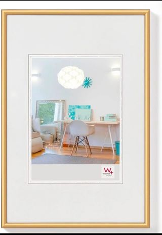 Marco dorado Walther Design 40x60cm
