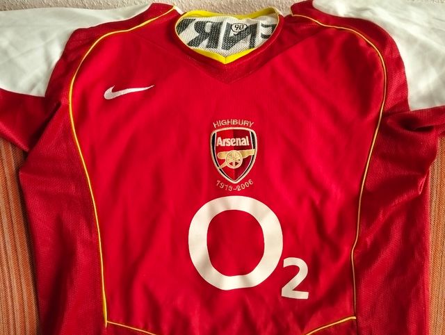 Camiseta Arsenal 2005-2006 HENRY